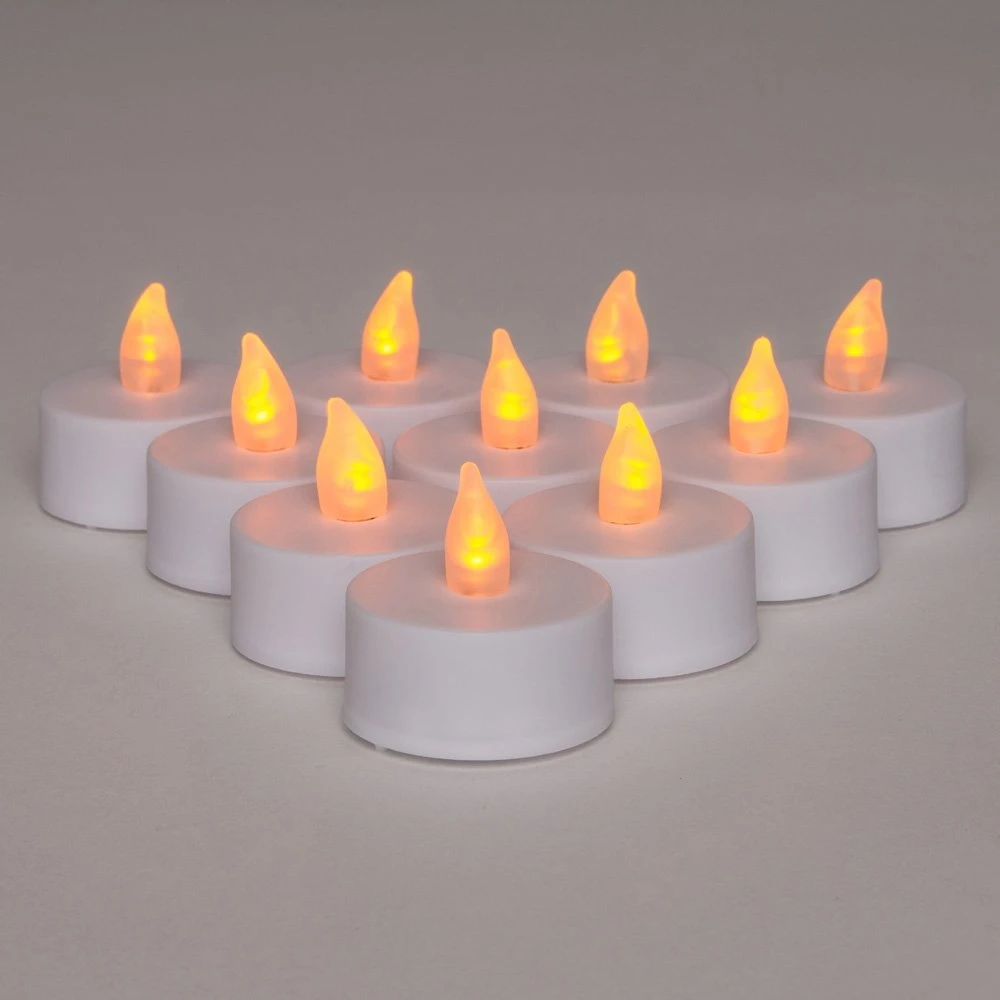 Anna’s Collection 10st. LED Theelicht Wit Met Afstandbediening 4 Anna’s Collection 10st. LED Theelicht Wit Met Afstandbediening - Afbeelding 2