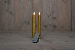 Anna’s Collection 2st. LED Rustiek Wax Diner Kaars Goud H23 Cm -Meubeldecoratie Winkel anna s collection 2st led rustiek wax diner kaars goud h23 c 1000x668 6321ddec12ebc l