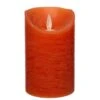 Anna’s Collection 3st. LED Rustiek Wax Stompkaars Oranje - Ø 7,5 X H 10/12,5/15 Cm -Meubeldecoratie Winkel anna s collection 3st led rustiek wax stompkaars oranje 7 5 1000x1000 6321dde27df2d l