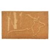 ESSCHERT DESIGN Deurmat Kokos Reliëf Hert