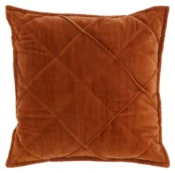 Unique Living Kussen Doutzen Leather Brown - 45 X 45 Cm