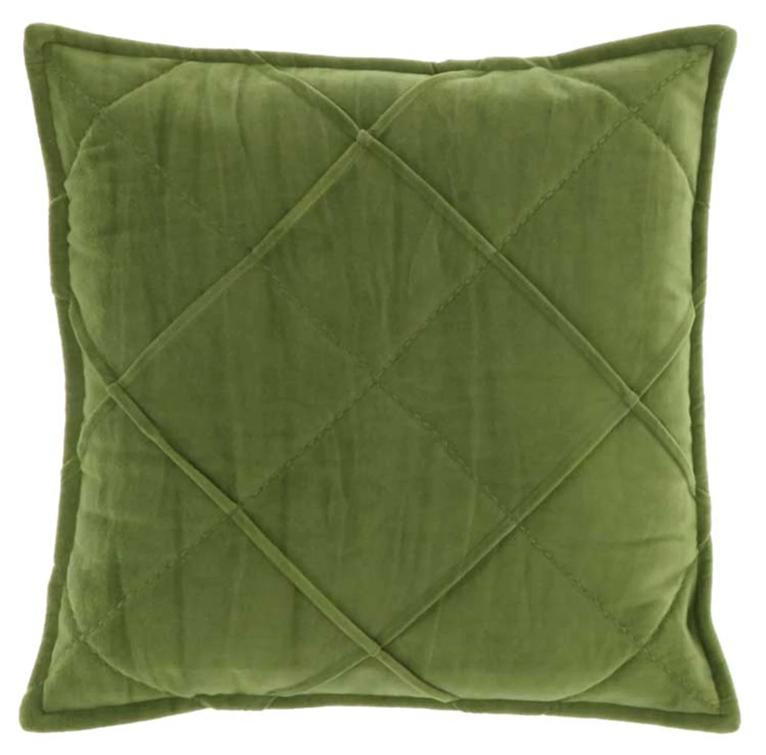 Unique Living Kussen Doutzen Olive Green - 45 X 45 Cm 3 Unique Living Kussen Doutzen Olive Green - 45 X 45 Cm