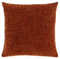 Unique Living Kussen Nelly Leather Brown - 45 X 45 Cm