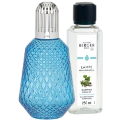 Lampe Berger Giftset M. CRASSET BLEU