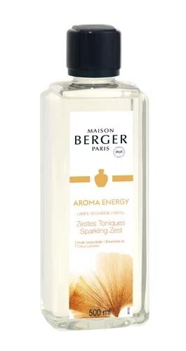 Lampe Berger Huisparfum 500ml - Aroma Energy - Zestes Toniques / Sparkling Zest 4 Lampe Berger Huisparfum 500ml - Aroma Energy - Zestes Toniques / Sparkling Zest - Afbeelding 2