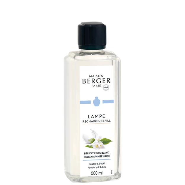 Lampe Berger Huisparfum 500ml - Délicat Musc Blanc / Delicate White Musk 3 Lampe Berger Huisparfum 500ml - Délicat Musc Blanc / Delicate White Musk