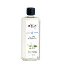 Lampe Berger Huisparfum 1L - Délicat Musc Blanc / Delicate White Musk