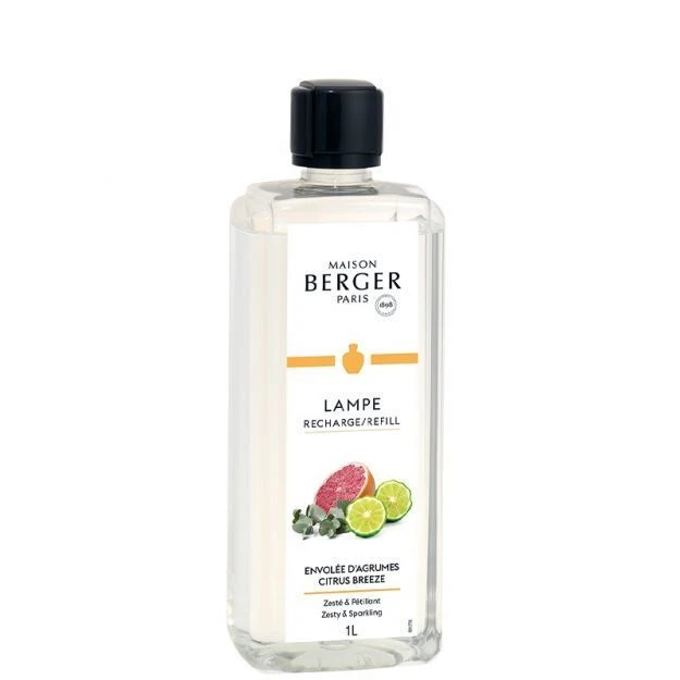 Lampe Berger Huisparfum 1L - Envolée D'Agrumes / Citrus Breeze 3 Lampe Berger Huisparfum 1L - Envolée D'Agrumes / Citrus Breeze