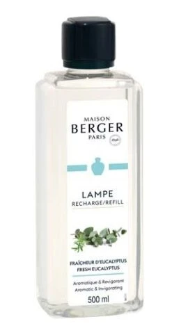 Lampe Berger Huisparfum 500ml - Fraîcheur D'Eucalyptus / Fresh Eucalyptus -Meubeldecoratie Winkel lampe berger huisparfum fraicheur d eucalyptus fresh eucalyp 258x500 61adeb187df0e l