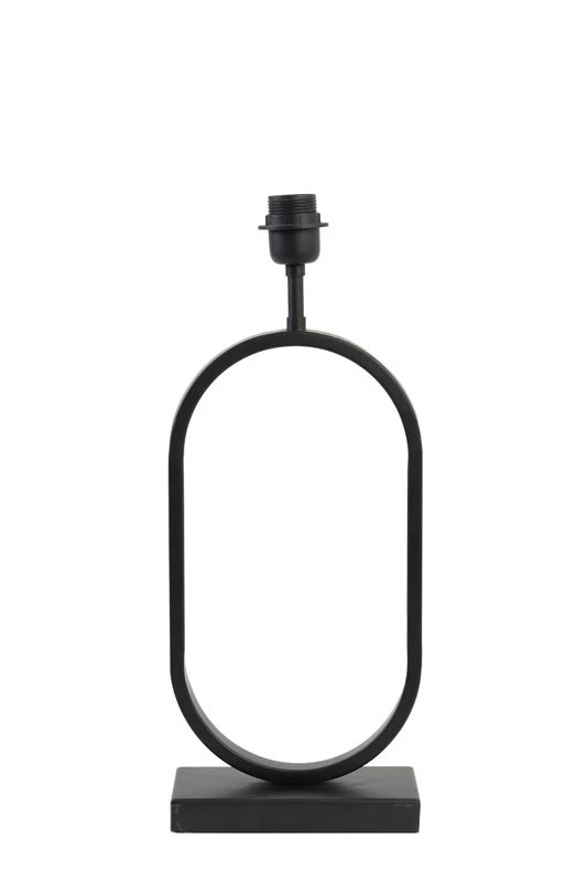 Lampvoet JAMIRI Mat Zwart - 20 X 10 X 45 Cm 3 Lampvoet JAMIRI Mat Zwart - 20 X 10 X 45 Cm