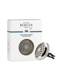 Maison Berger Paris Auto Diffuser Honey Comb Chrome
