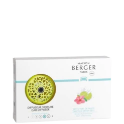 Maison Berger Paris Auto Diffuser Vert Anis / Zeste Vert De Tahïti
