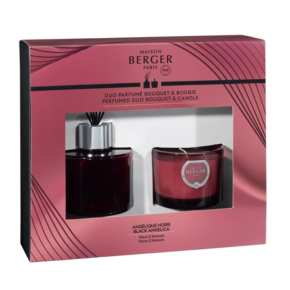 Maison Berger Paris Duo Set Duality Bouquet Parfumé 80ml + Bougie 80g 3 Maison Berger Paris Duo Set Duality Bouquet Parfumé 80ml + Bougie 80g