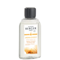 Maison Berger Paris Navulling Parfumverspreider Met Sticks 200ml - Aroma Energy - Sparkling Zest
