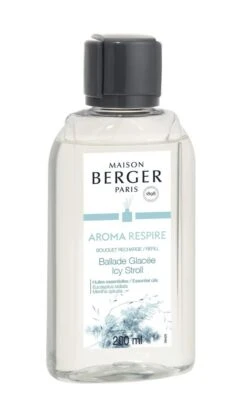 Maison Berger Paris Navulling Parfumverspreider Met Sticks 200ml - Aroma Respire - Icy Stroll