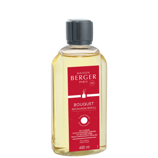 Maison Berger Paris Navulling Parfumverspreider Met Sticks 400ml - Fonctionnel - Ma Cuisine 3 Maison Berger Paris Navulling Parfumverspreider Met Sticks 400ml - Fonctionnel - Ma Cuisine