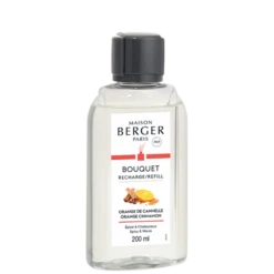 Maison Berger Paris Navulling Parfumverspreider Met Sticks 200ml - Orange De Cannelle