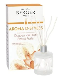 Maison Berger Paris Parfumverspreider Met Sticks 180ml - Aroma D-Stress - Sweet Fruit