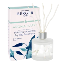 Maison Berger Paris Parfumverspreider Met Sticks 180ml - Aroma Happy - Aquatic Freshness
