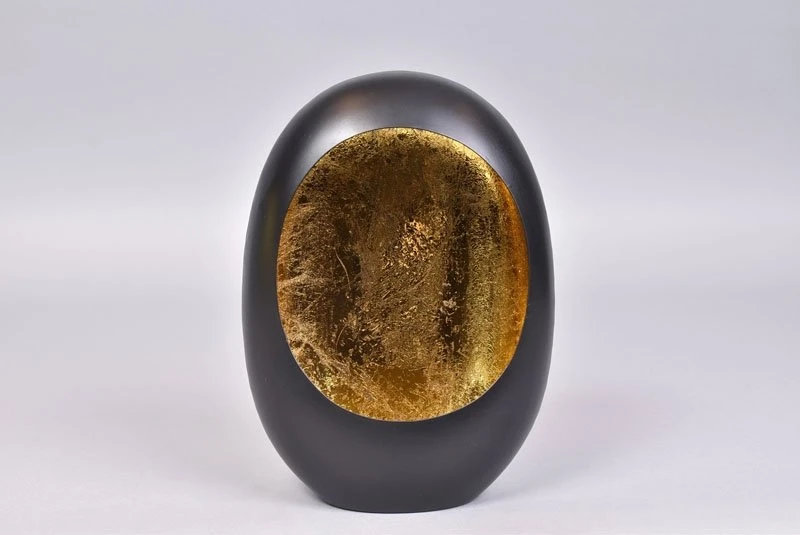 Marrakech Egg T-Light Black/Gold - 17 X 9 X 24 Cm 3 Marrakech Egg T-Light Black/Gold - 17 X 9 X 24 Cm