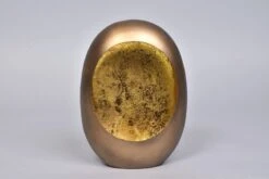 Marrakech Egg T-Light Gold - 17 X 9 X 24 Cm