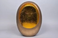 Marrakech Egg T-Light Gold - 31 X 14 X 40 Cm