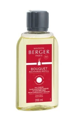 Maison Berger Paris Navulling Parfumverspreider Met Sticks 200ml - Fonctionnel Ma Cuisine