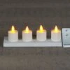 Anna’s Collection LED Theelicht Rustiek Set 3,5 Cm Wit 4 Stuks -Meubeldecoratie Winkel oplaadbare led theelichtjes met bewegende vlam set van 4 met 1000x878 6321ddc3d8a65 l