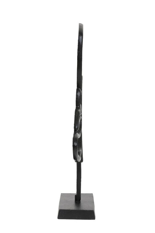 Ornament FACE Mat Zwart - 43 X 24 X 8 Cm 5 Ornament FACE Mat Zwart - 43 X 24 X 8 Cm - Afbeelding 3