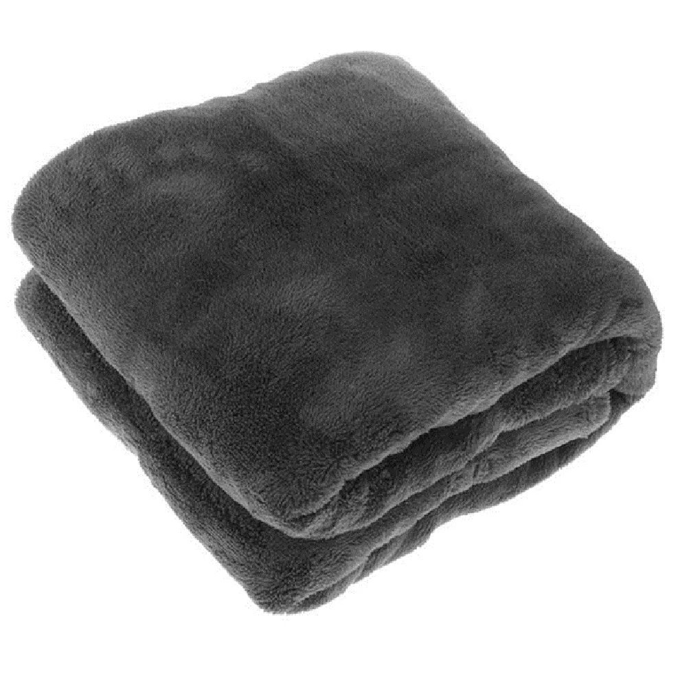 Unique Living Plaid Justin Dark Grey - 200 X 150 Cm 3 Unique Living Plaid Justin Dark Grey - 200 X 150 Cm