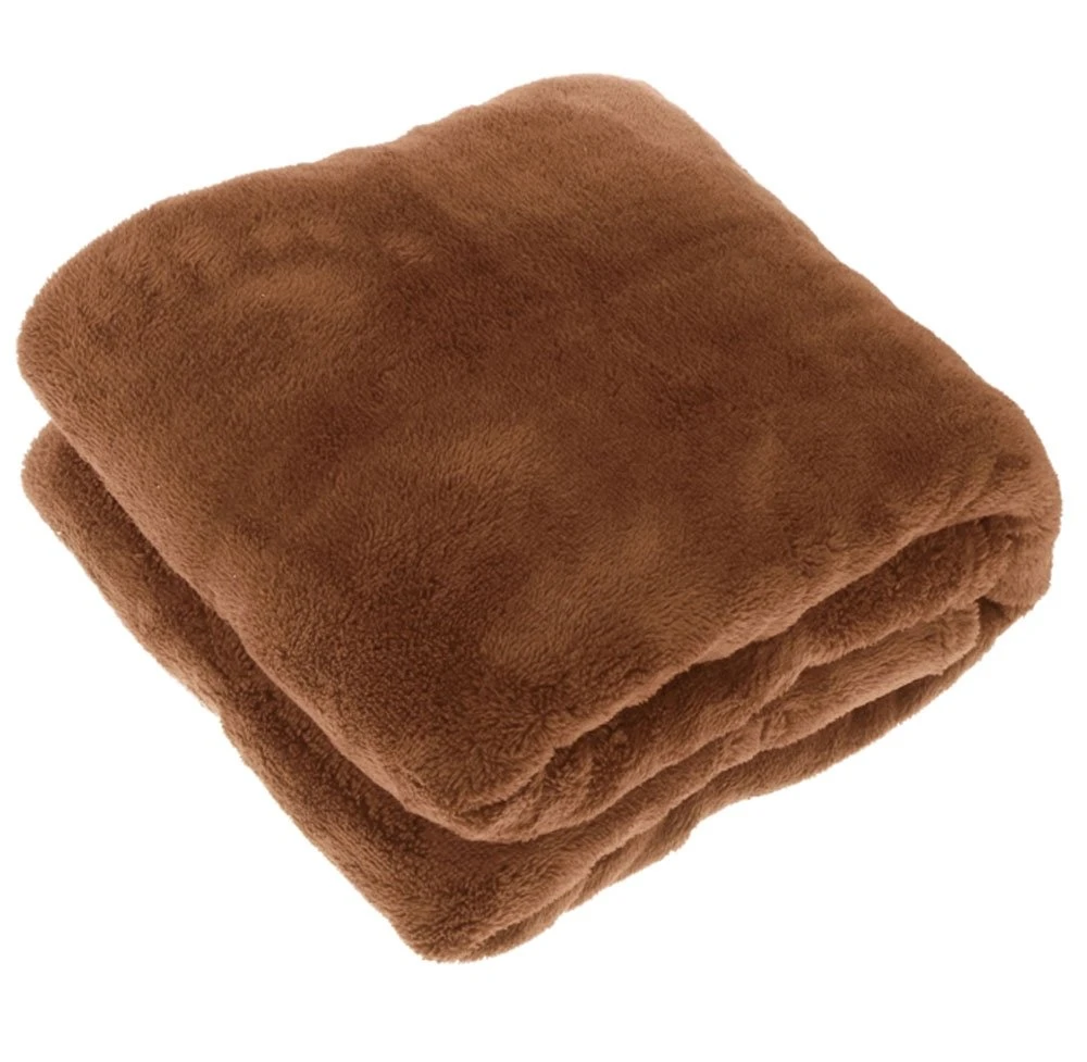 Unique Living Plaid Justin Leather Brown - 200 X 150 Cm 3 Unique Living Plaid Justin Leather Brown - 200 X 150 Cm