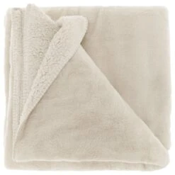 Unique Living Plaid Torvah Dove White - 150 X 200 Cm