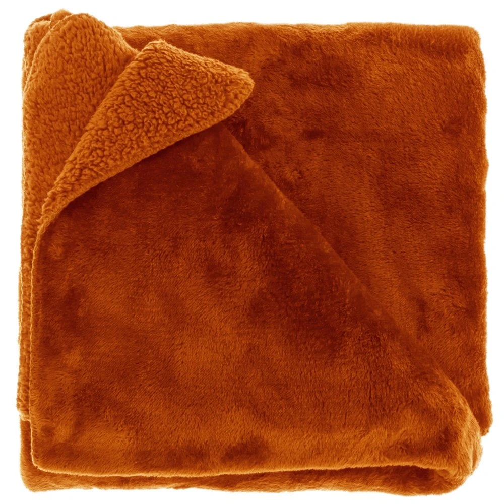 Unique Living Plaid Torvah Terra - 150 X 200 Cm 3 Unique Living Plaid Torvah Terra - 150 X 200 Cm