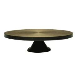 Plateau Brass Antique - H 12 X D 47 Cm