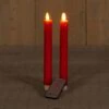 Anna’s Collection 2st. LED Rustiek Wax Diner Kaars Rood H23 Cm -Meubeldecoratie Winkel rustiek diner led kaarsen met bewegende vlam rood met afstan 949x1000 6321ddc65b969 l