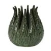 Theelicht MEDUSA Keramiek Groen - 14 X 14 X 16 Cm