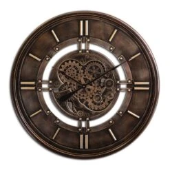 Wandklok München - Ø 80 X 8,5 Cm