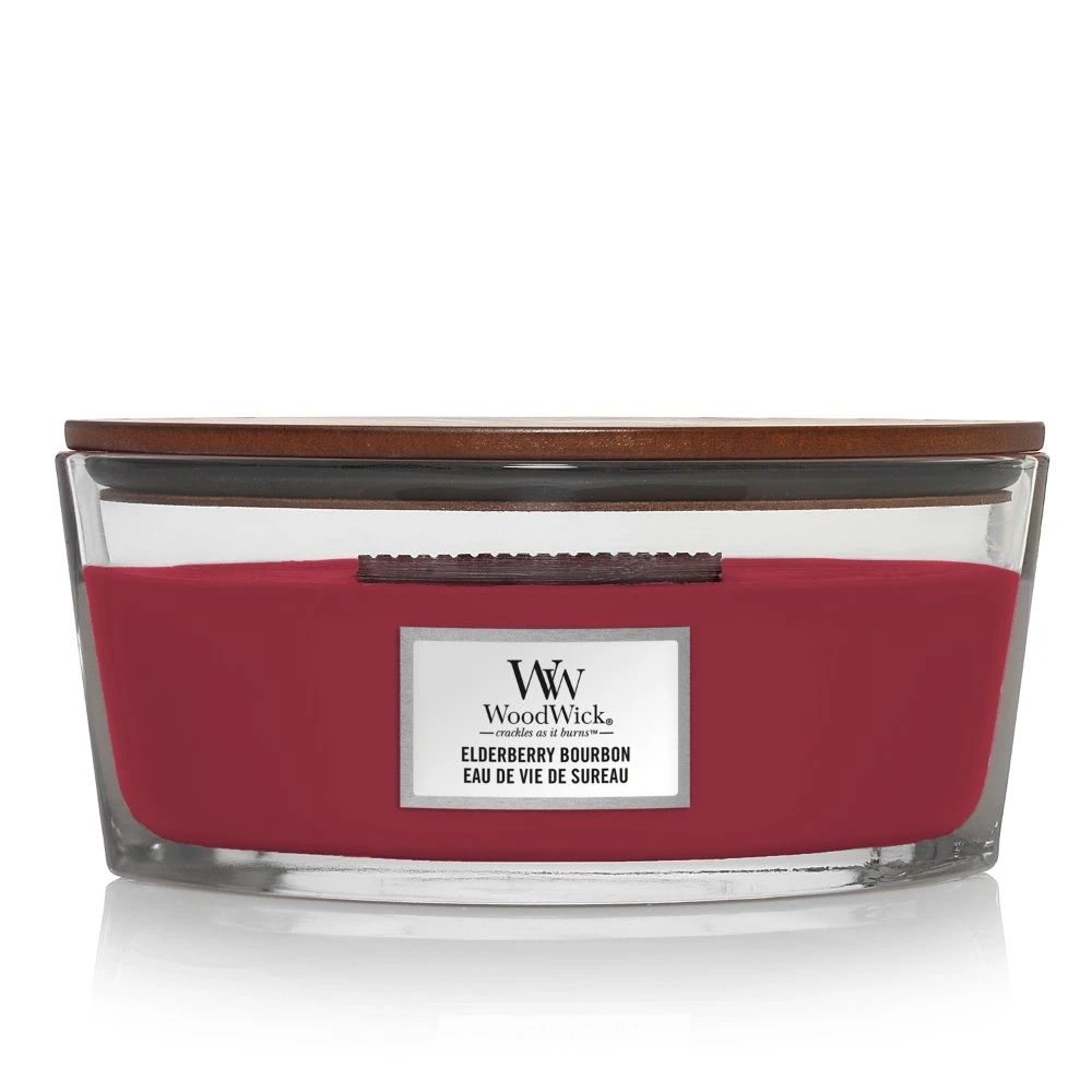 WoodWick Elderberry Bourbon Ellipse Candle 3 WoodWick Elderberry Bourbon Ellipse Candle