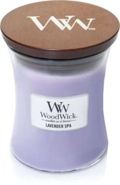 WoodWick Lavender Spa Medium Candle