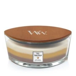 WoodWick Trilogy Café Sweets Ellipse Candle