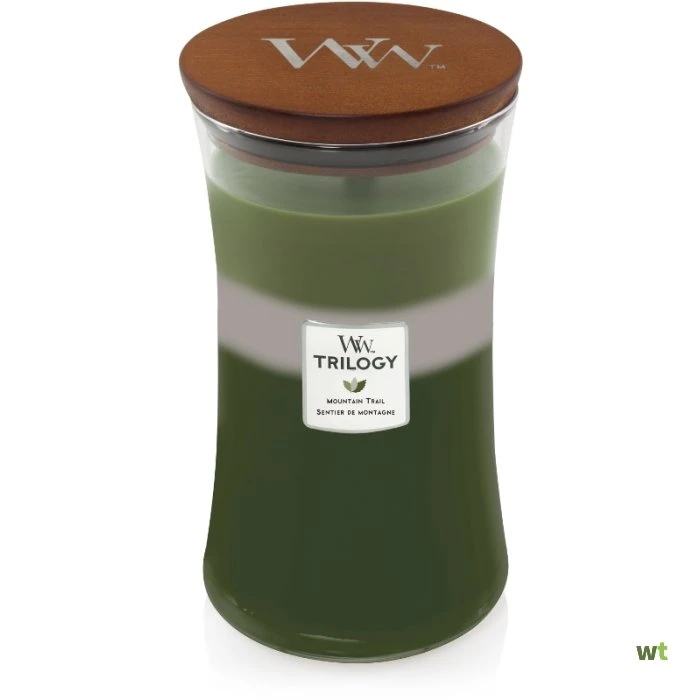 WoodWick Trilogy Mountain Trail Large Candle 3 WoodWick Trilogy Mountain Trail Large Candle