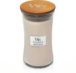 WoodWick Vanilla & Sea Salt Large Candle