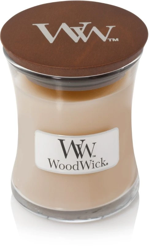 WoodWick White Honey Mini Candle 3 WoodWick White Honey Mini Candle