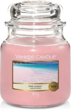 Yankee Candle Pink Sands Medium Jar