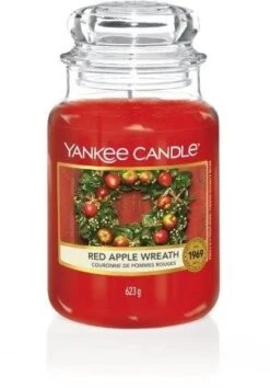 Yankee Candle Red Apple Wreath Large Jar